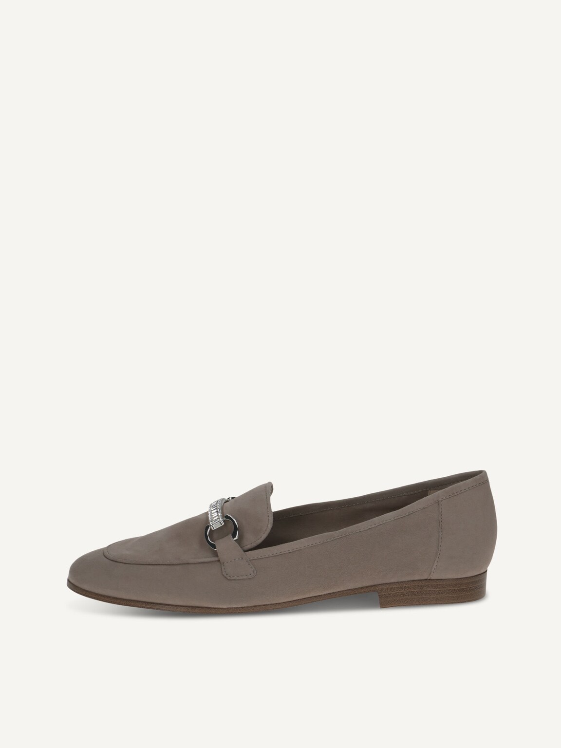 Caprice, Leather Slipper - brown MUD SUEDE, image 3 of 6
