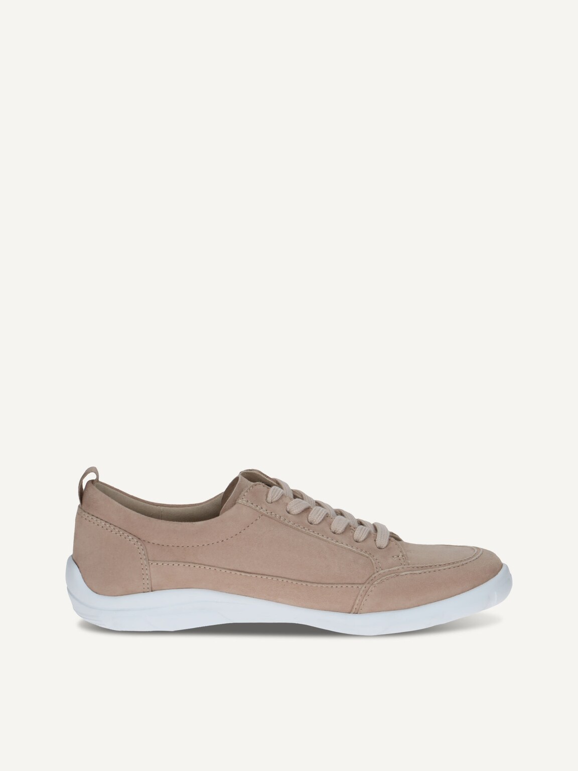 Caprice, Leather Sneaker - beige CREAM SUEDE, image 3 of 5