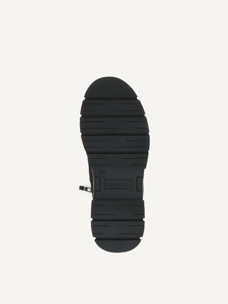 Caprice, Leather Bootie - black warm lining BLACK SUEDE, image 5 of 6