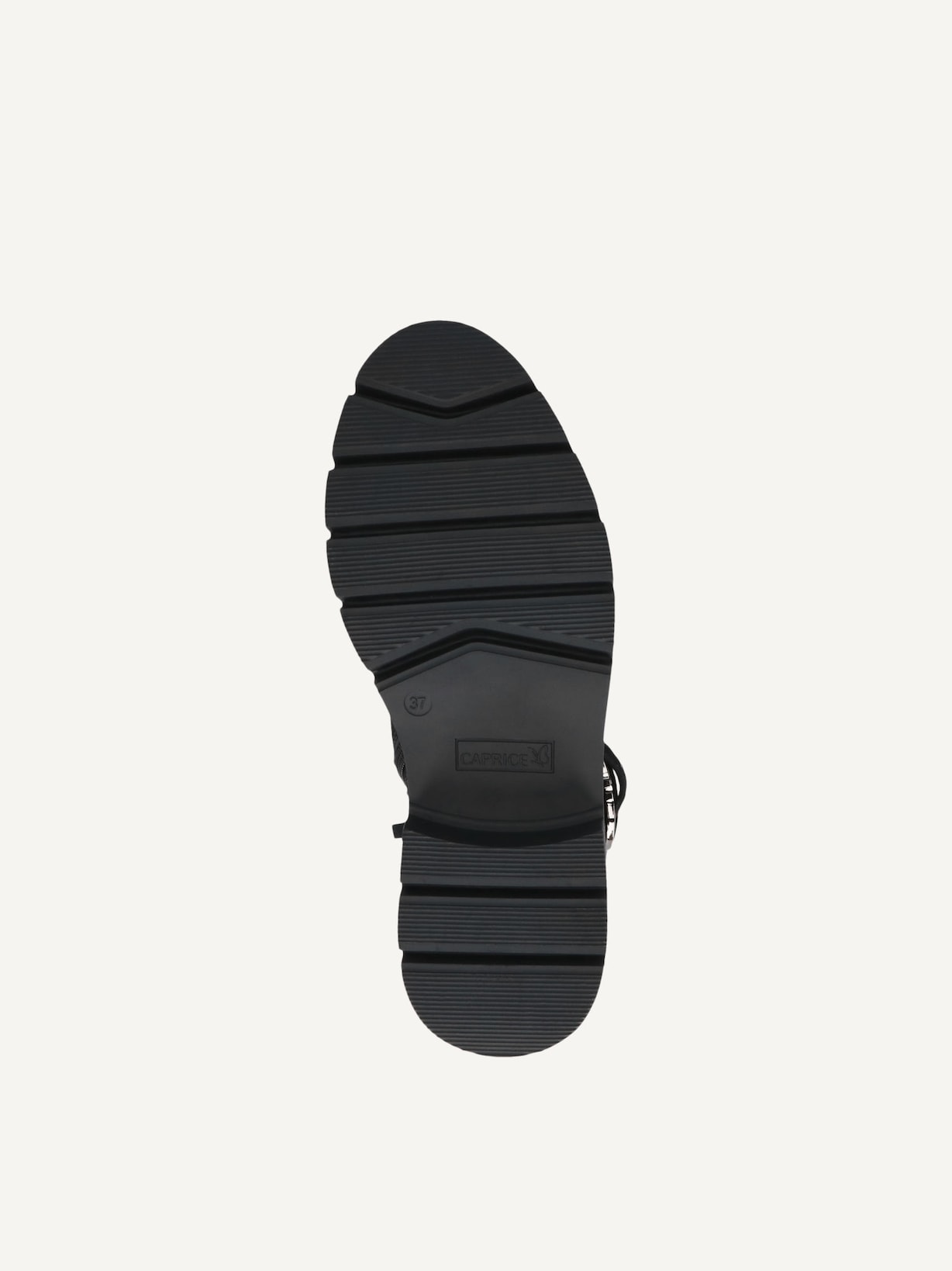 Caprice, Bottine en cuir - noir doublure chaude BLACK NAPPA, image 5 sur 5