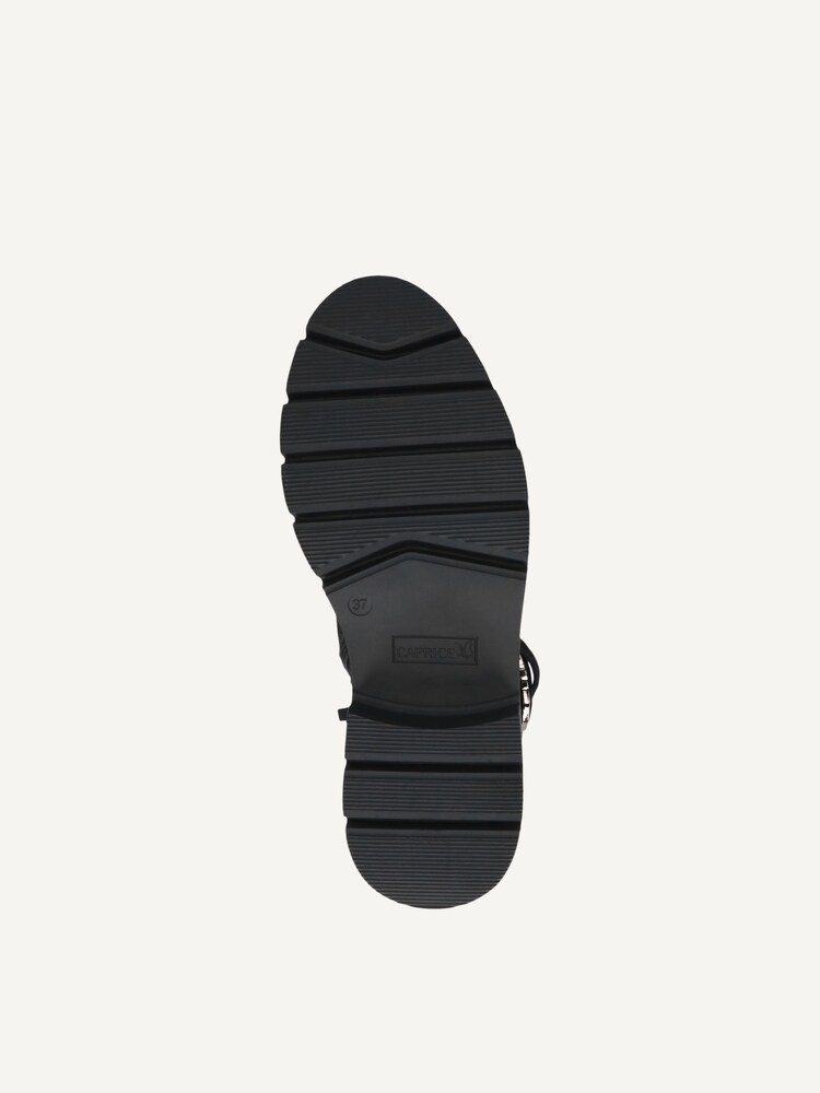 Caprice, Bottine en cuir - noir doublure chaude BLACK NAPPA, image 5 sur 5