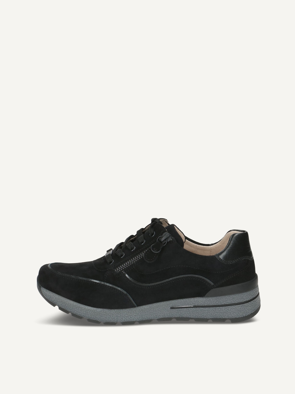 Caprice, Basket en cuir - noir BLACK COMB, image 1 sur 5