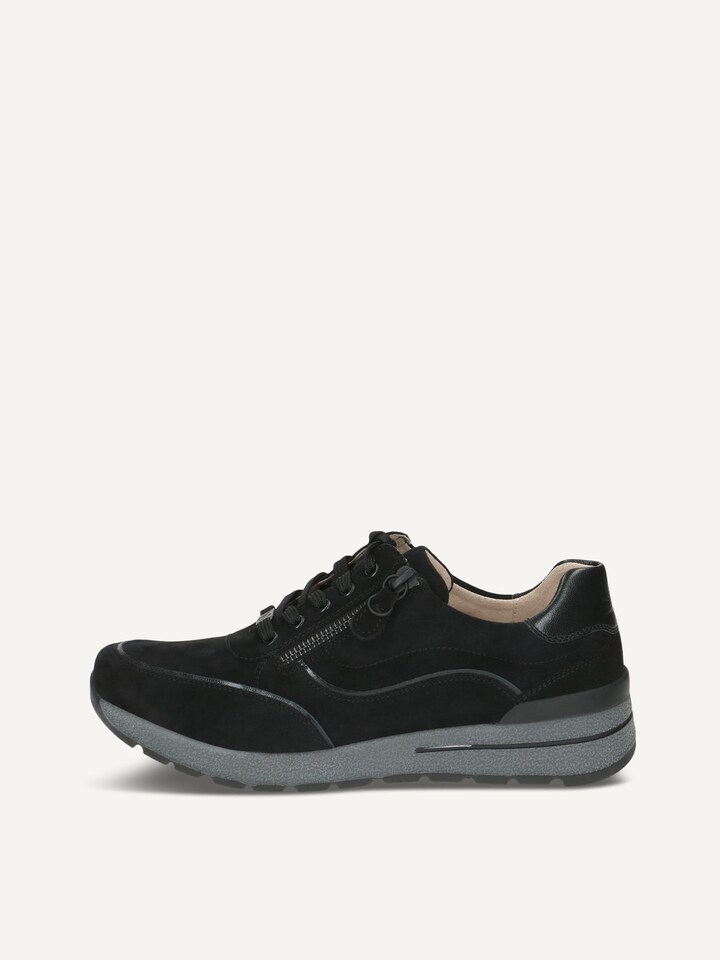 Caprice, Basket en cuir - noir BLACK COMB
