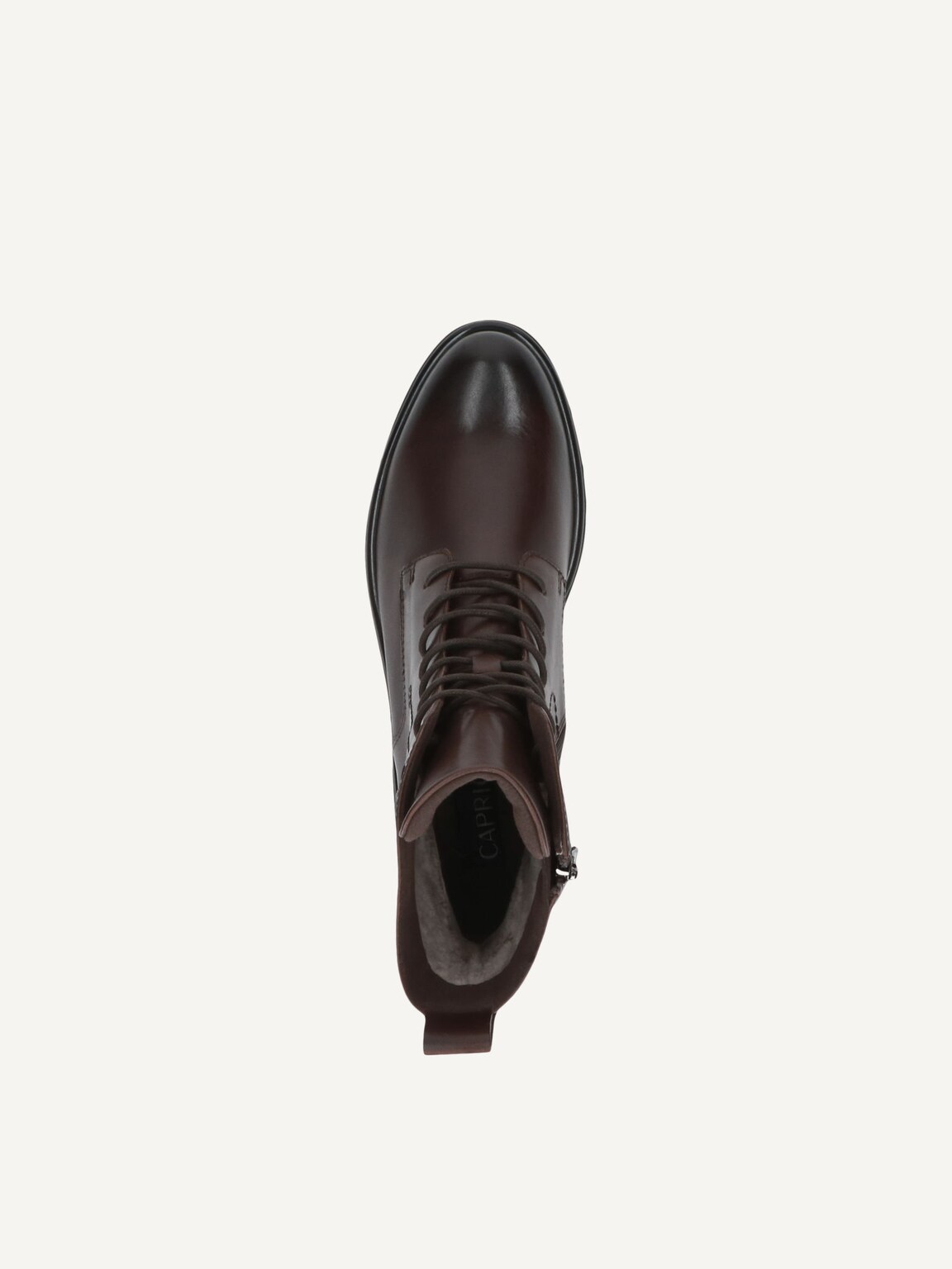 Caprice, Leather Bootie - brown DK BROWN NAPPA, image 5 of 5