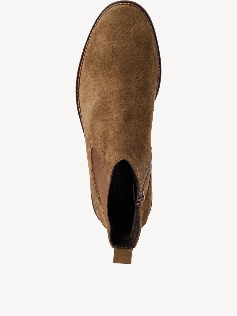 Marco Tozzi, Bottine Chelsea en cuir - marron COGNAC, image 5 sur 6