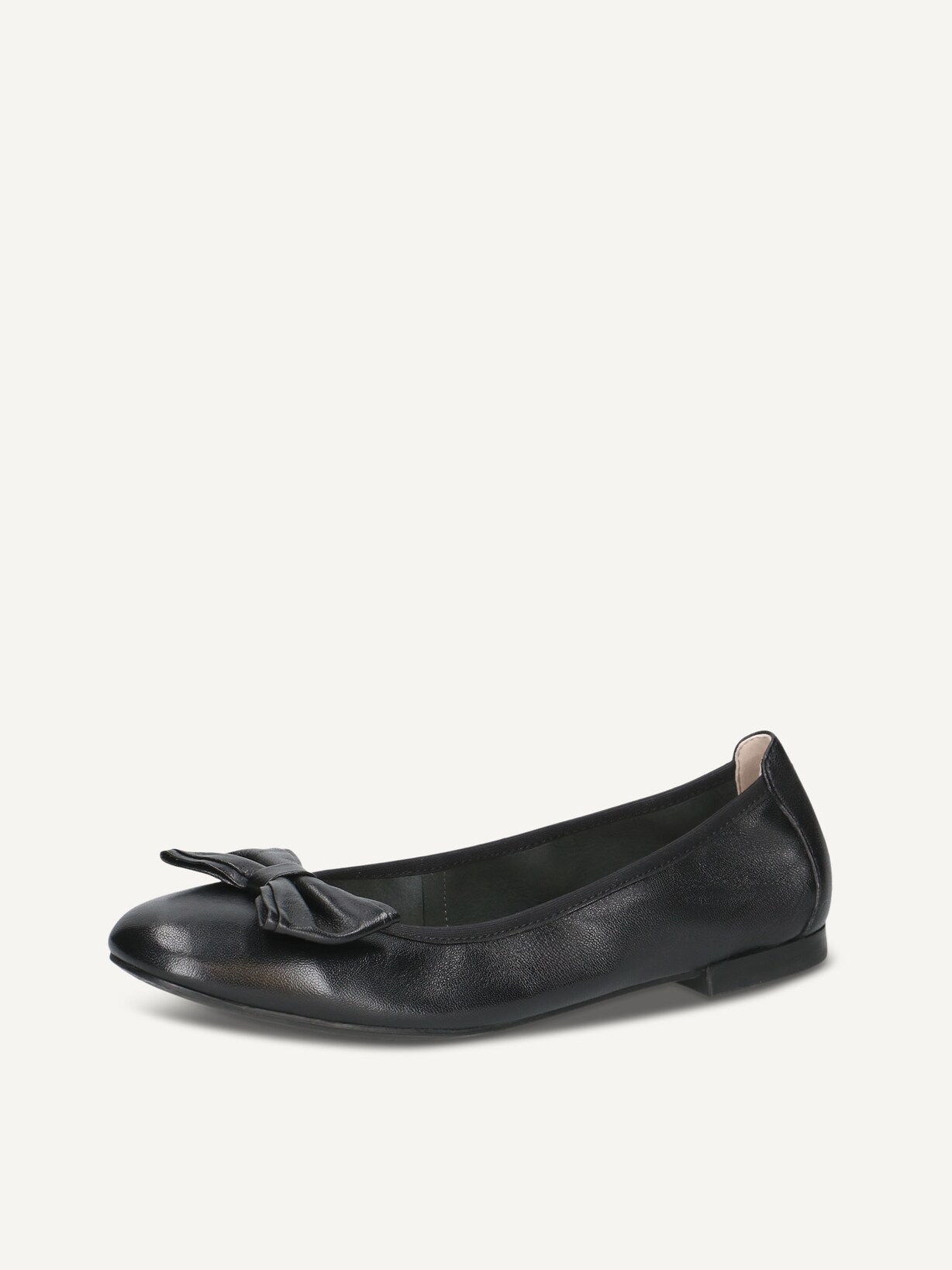 Caprice, Ballerine en cuir - noir BLACK NAPPA, image 2 sur 5