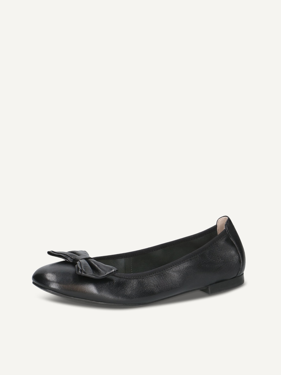 Caprice, Leather Ballerina - black BLACK NAPPA, image 1 of 5