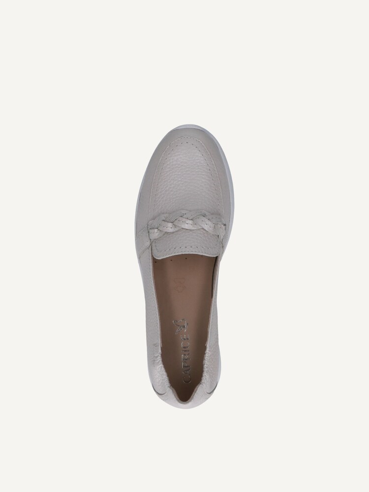 Caprice, Slipper en cuir - blanc PEARL PERL DEE, image 4 sur 5