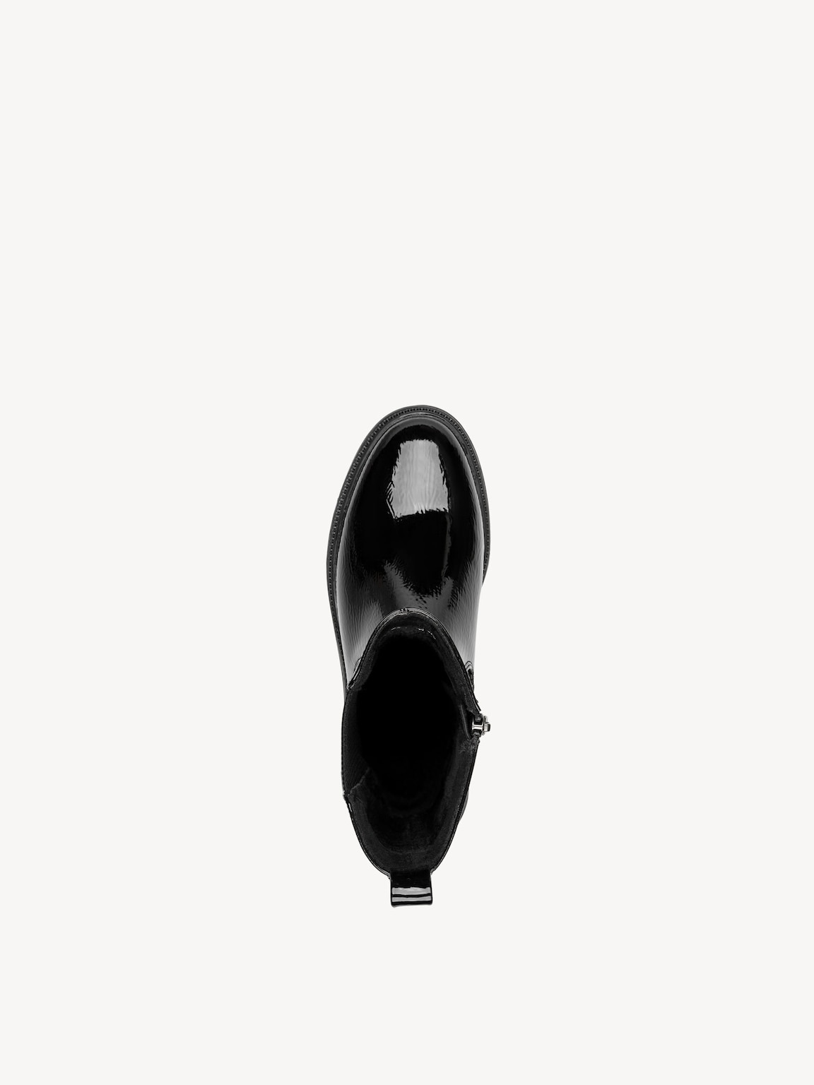 Marco Tozzi, Chelsea boot - black, BLACK PATENT, Image 3 of 6