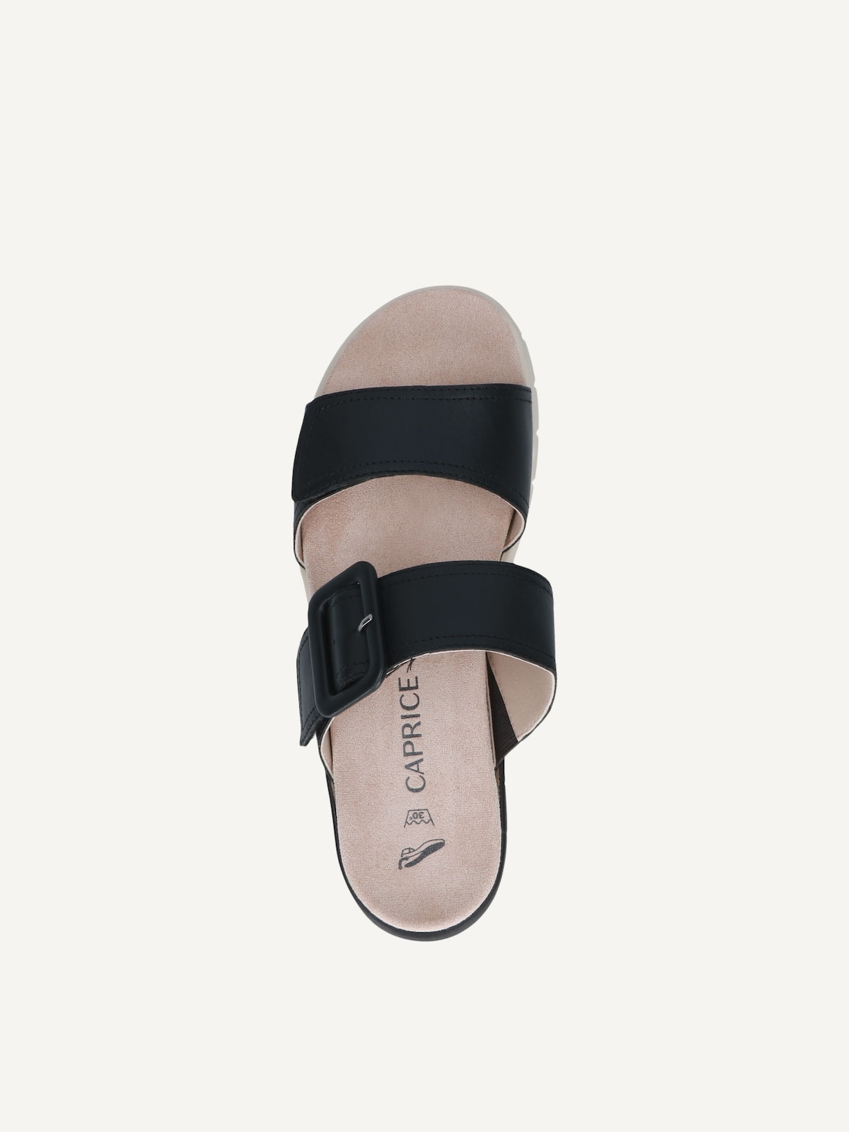 Caprice, Mule en cuir - bleu OCEAN NAPPA, image 4 sur 5