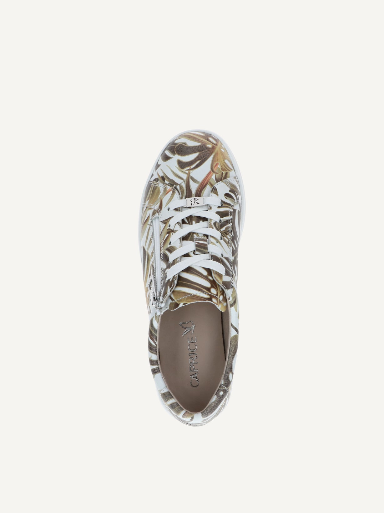 Caprice, Basket en cuir - offwhite WHITE GRAFFITI, image 4 sur 5