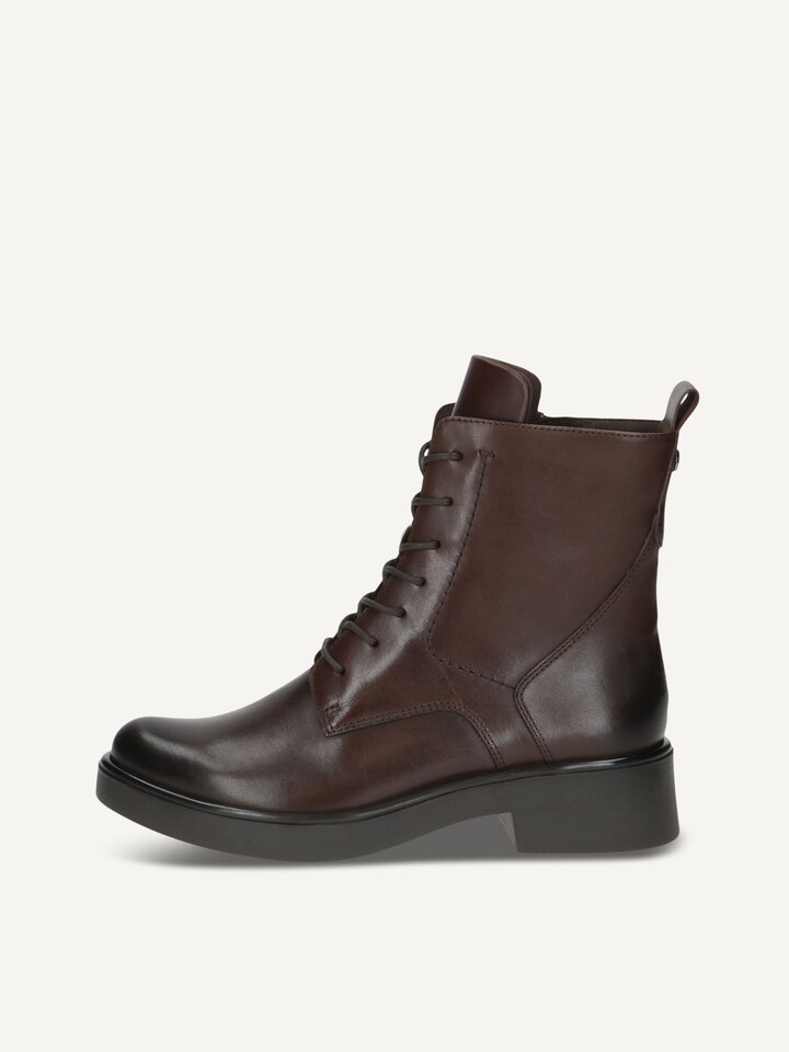 Caprice, Bottine en cuir - marron DK BROWN NAPPA