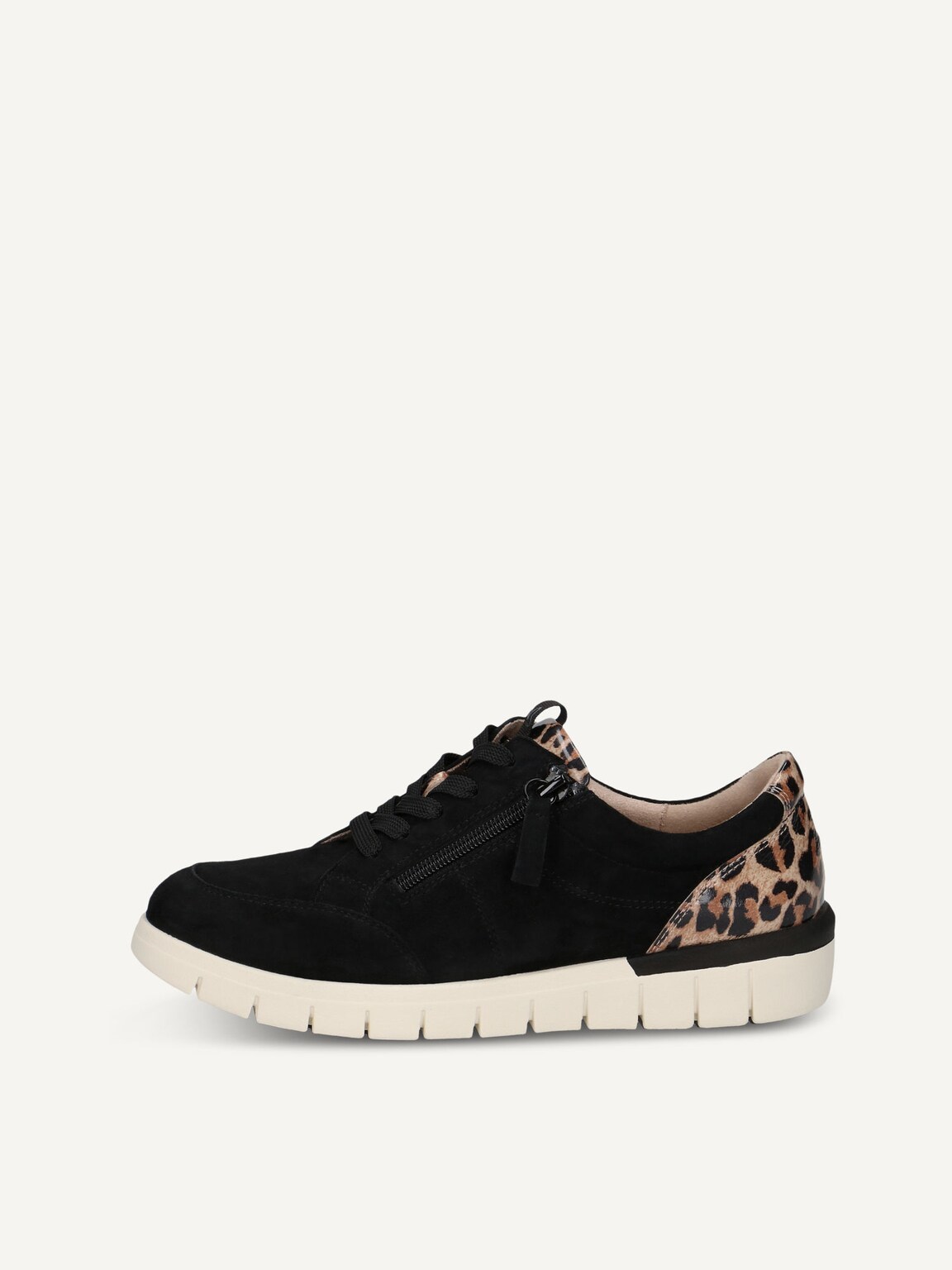 Caprice, Leather Sneaker - black BLACK LEO COMB, image 2 of 5
