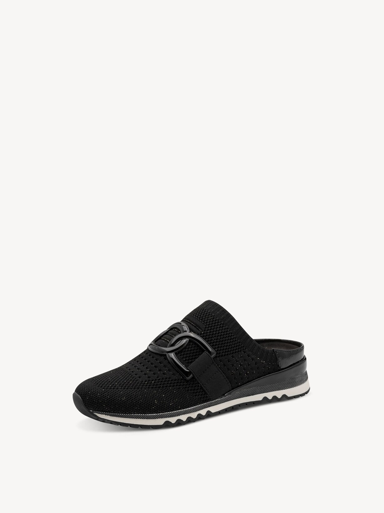 Marco Tozzi, Pantolette - sort BLACK COMB, billede 1 af 6