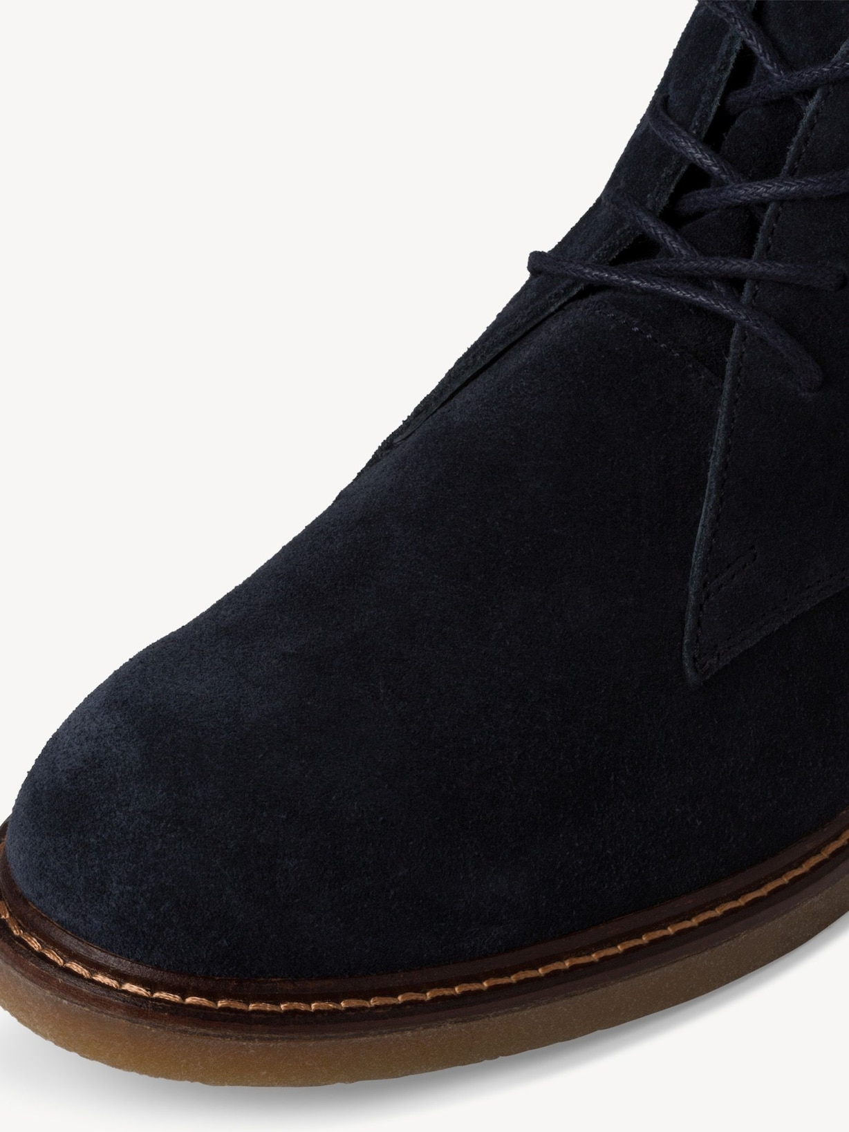Marco Tozzi, Leren Enkellaarsje - blauw NAVY, afbeelding 4 van 6