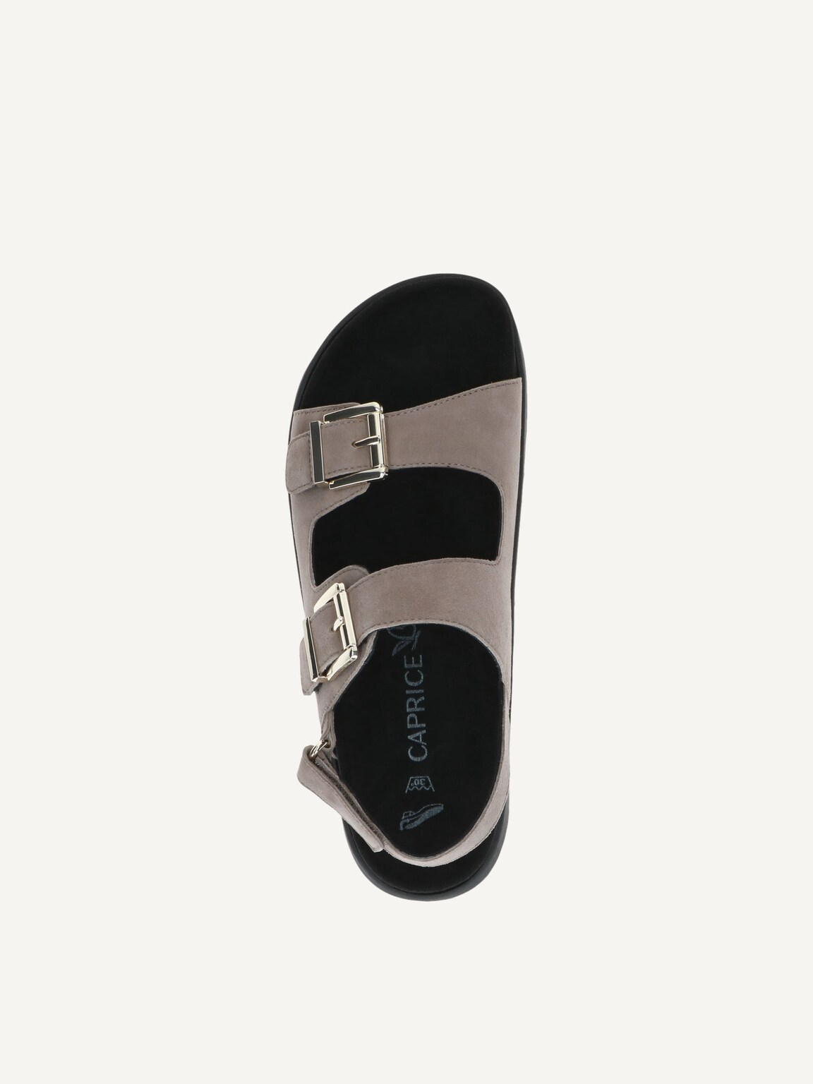 Caprice, Leather Sandal - brown MUD SUEDE, image 6 of 6