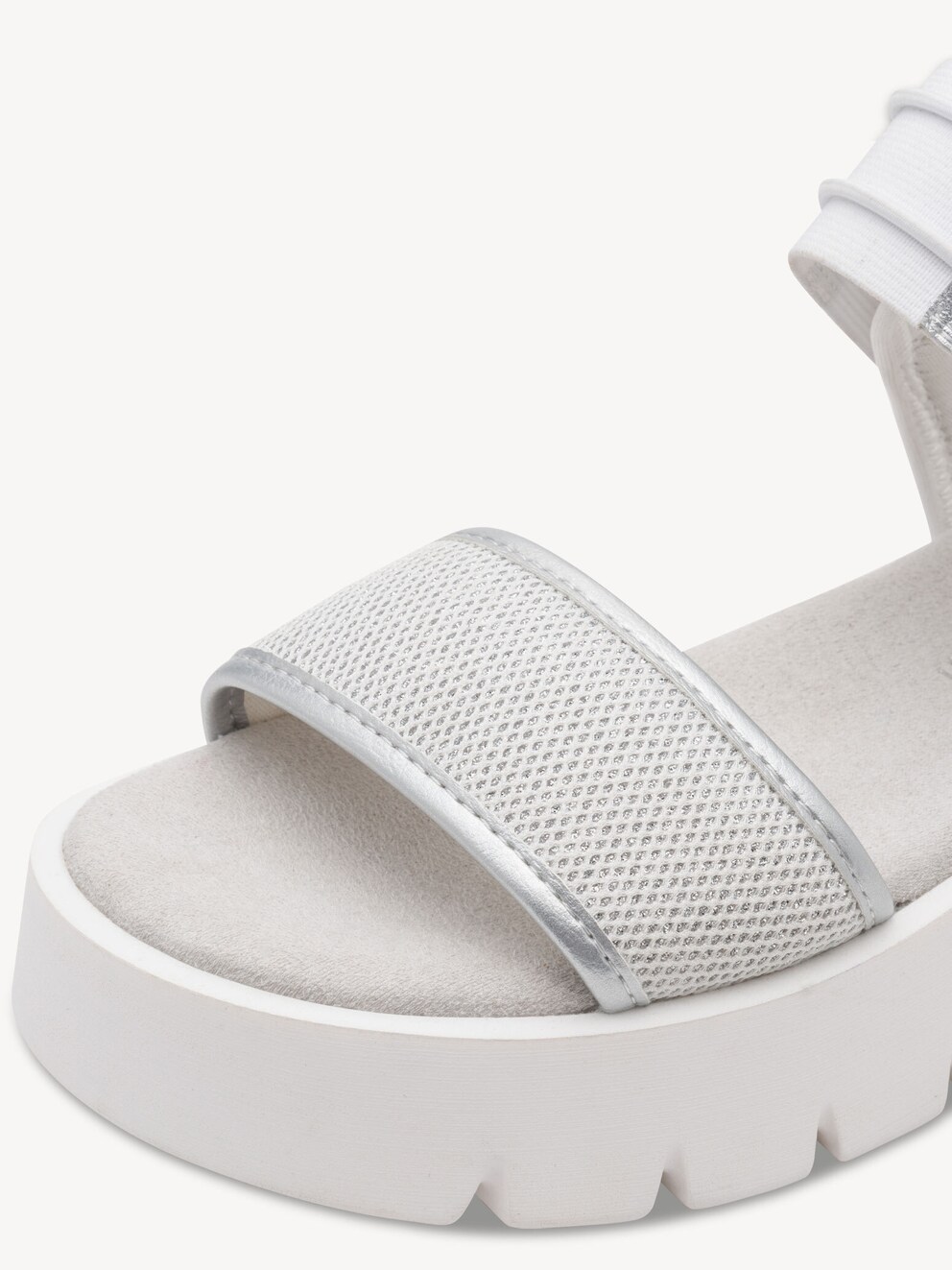 Marco Tozzi, Sandaal - wit WHITE COMB, afbeelding 4 van 6