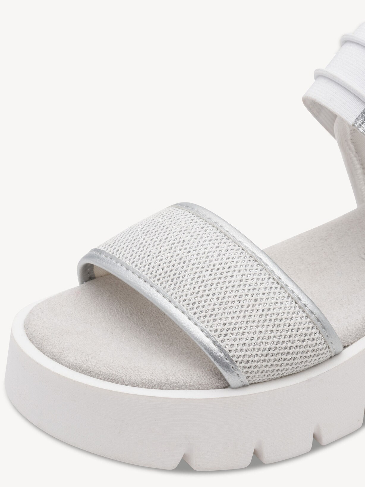 Marco Tozzi, Sandaal - wit WHITE COMB, afbeelding 4 van 6
