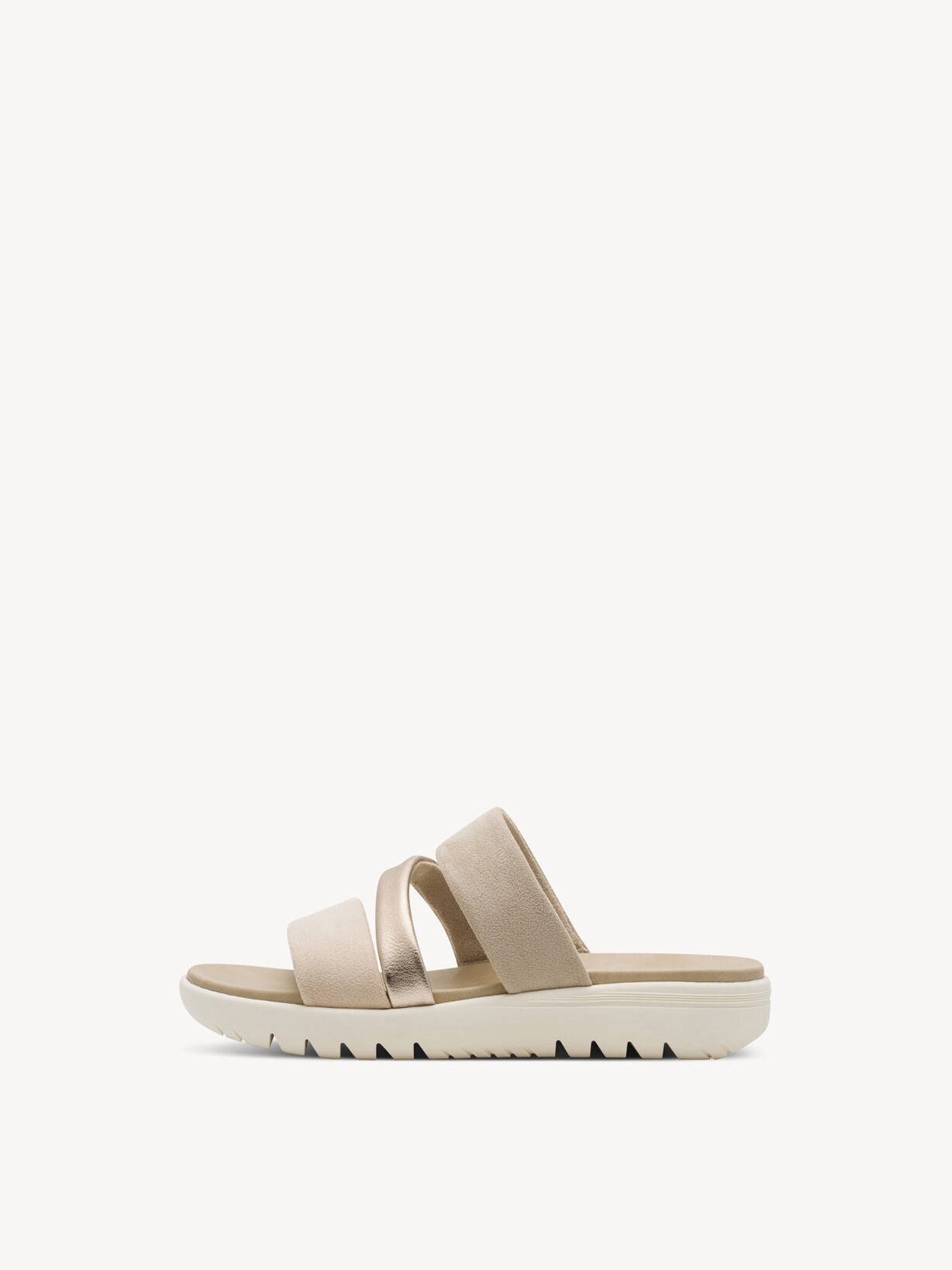 Marco Tozzi, Ciabatte - beige DUNE COMB, immagine 2 di 6