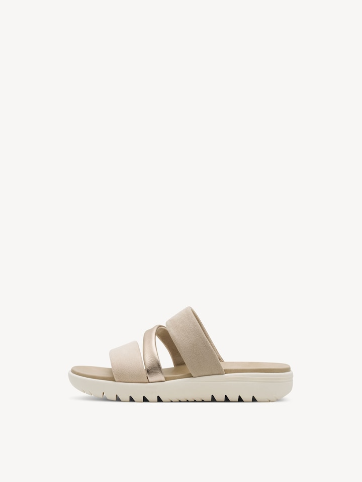 Marco Tozzi, Ciabatte - beige DUNE COMB