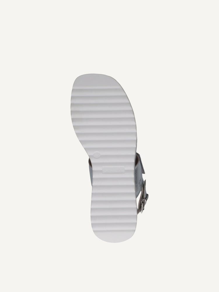 Caprice, Leather Sandal - silver SILVER, image 5 of 6