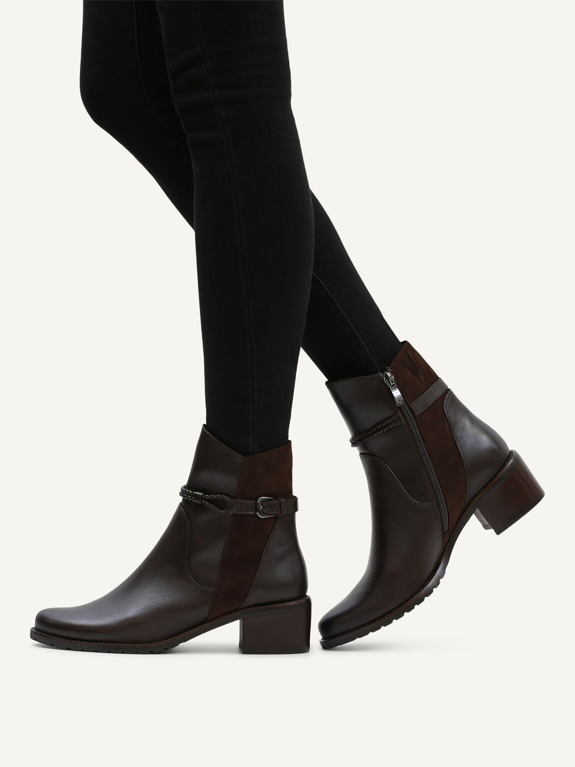 Caprice, Bootie - brown DK BROWN COMB, image 2 of 6