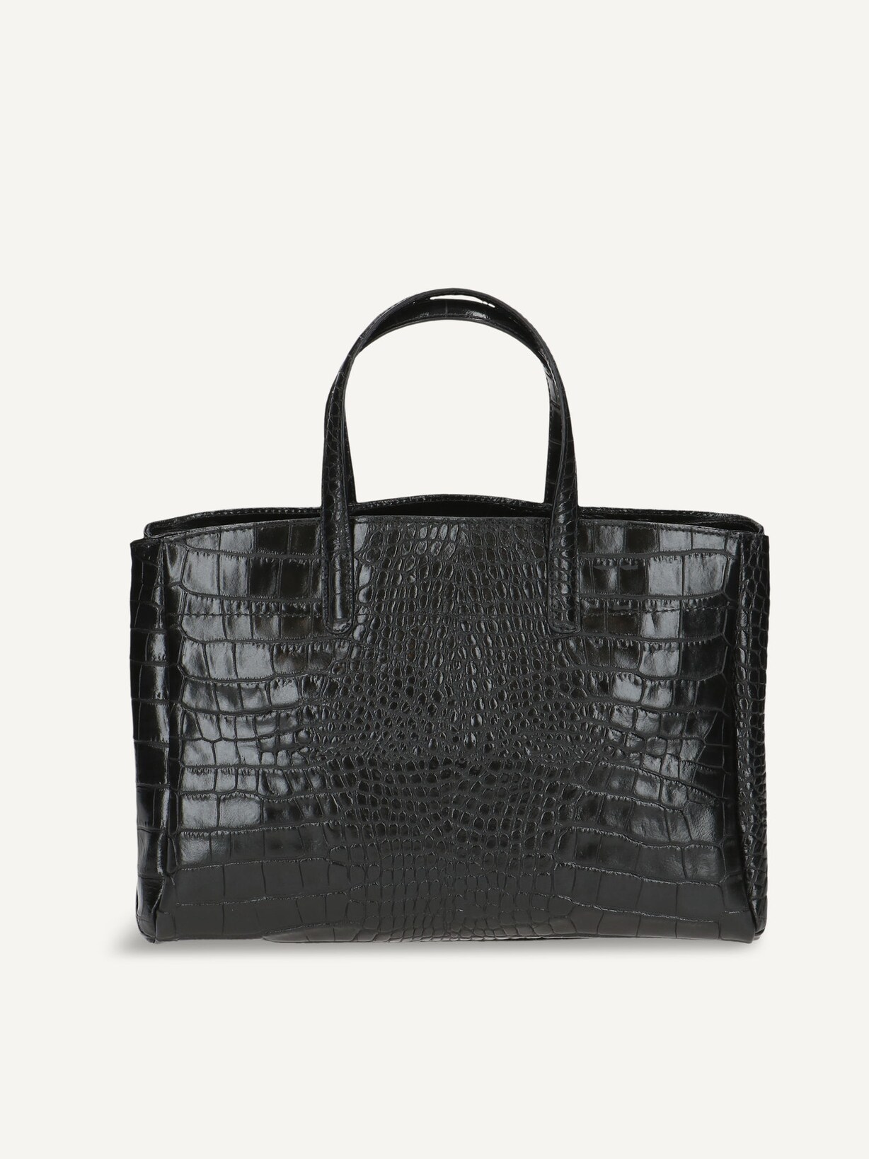 Caprice, Sac à main en cuir - noir BLACK REPTILE, image 3 sur 4