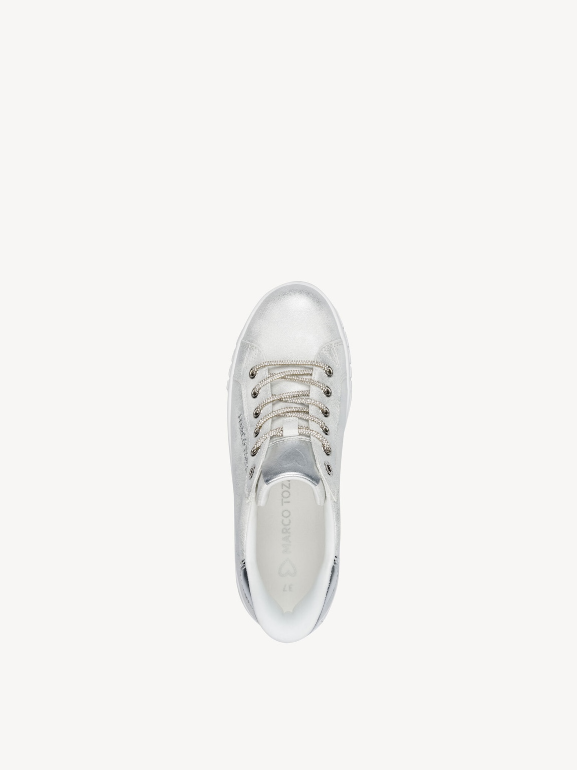 Marco Tozzi, Sneaker - metallico SILVER COMB, immagine 3 di 6