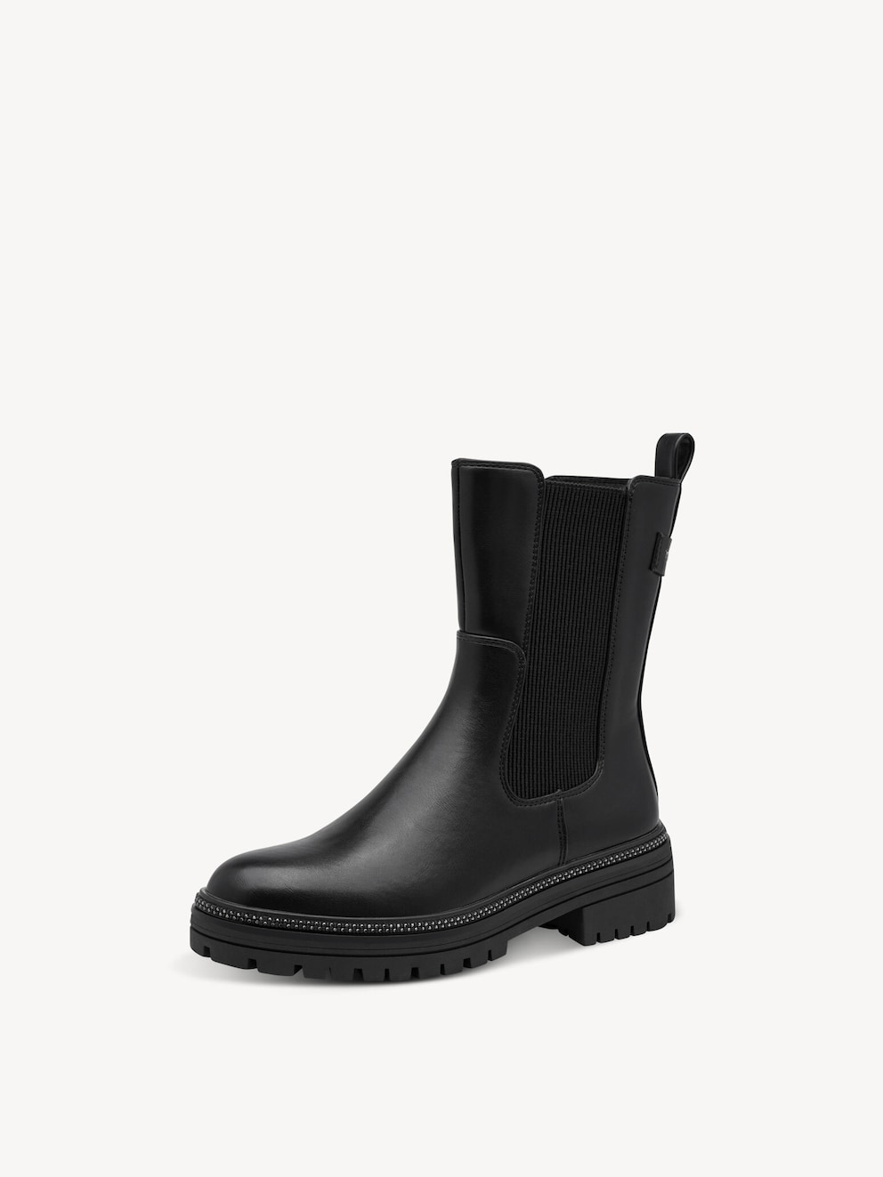 Marco Tozzi, Chelsea boot - black, BLACK, Image 2 of 6