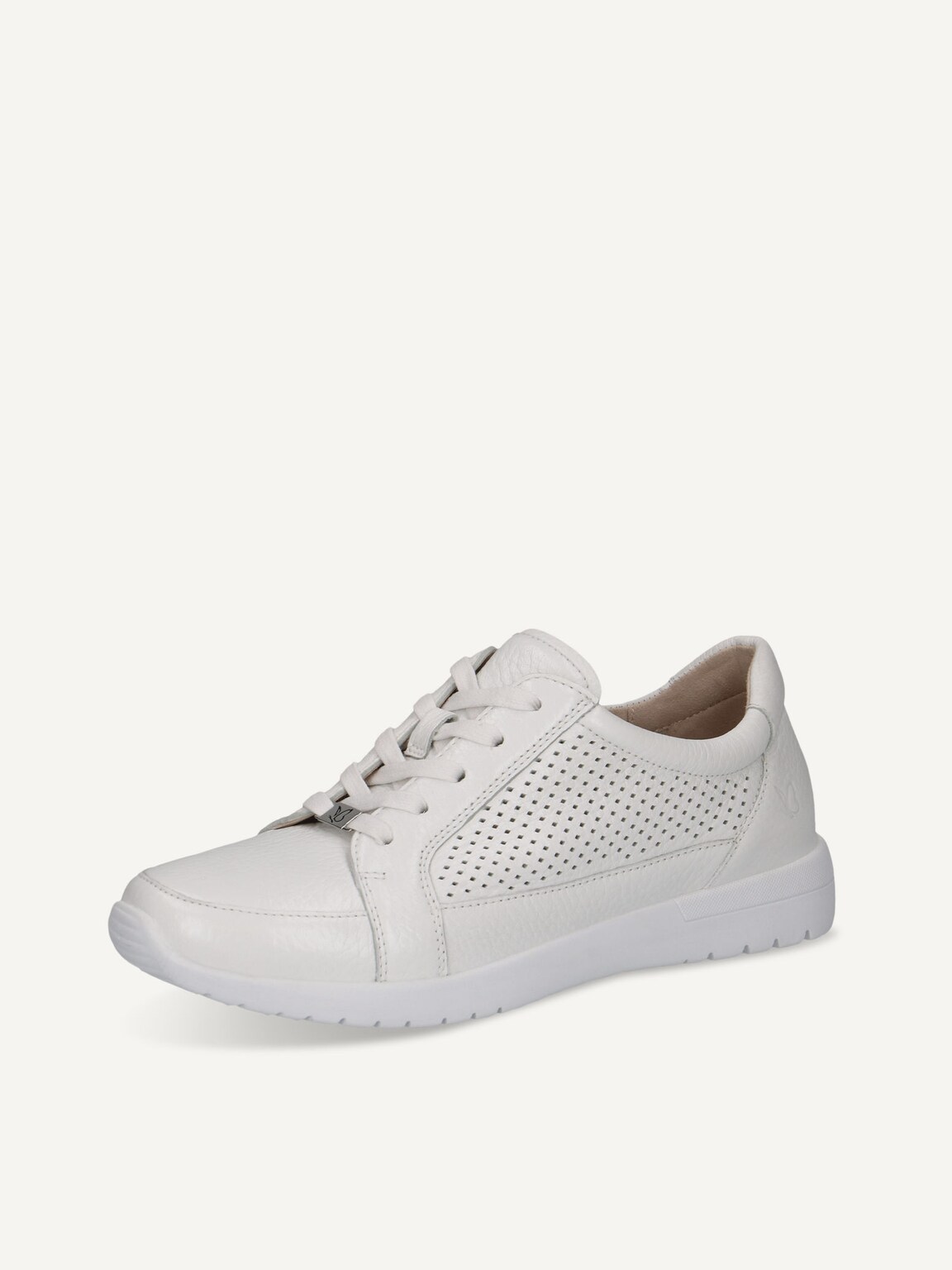 Caprice, Leather Sneaker - offwhite WHITE DEER, image 1 of 5