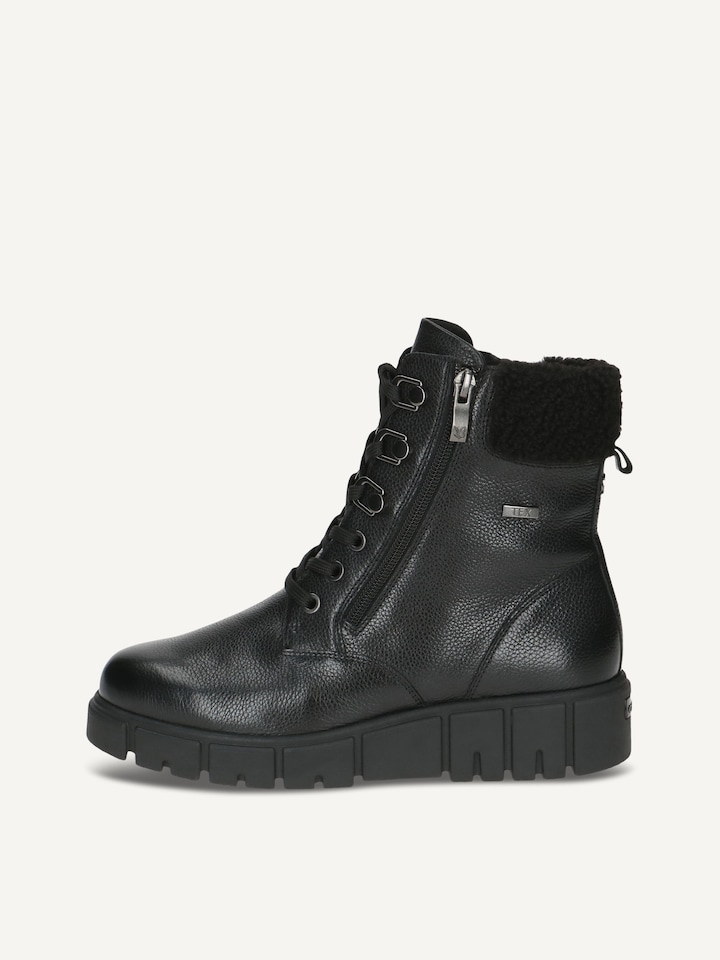 Caprice, Bottine - noir doublure chaude BLACK NAPPA