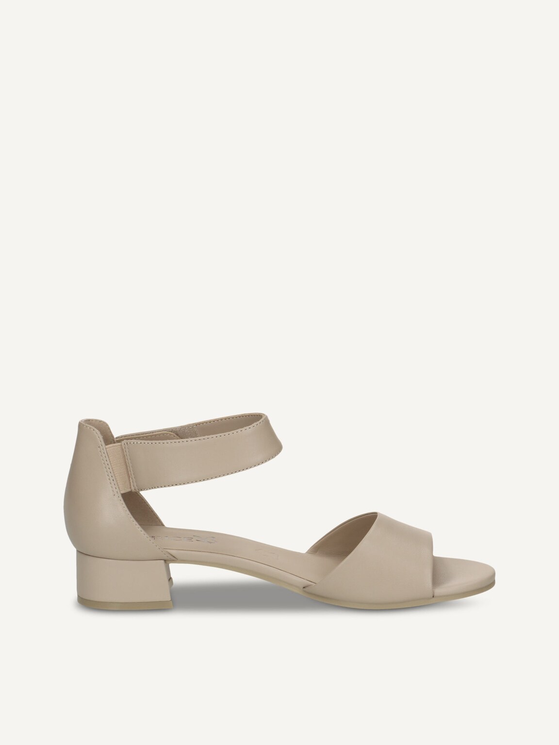Caprice, Leather Heeled sandal - beige BEIGE NAPPA, image 5 of 10