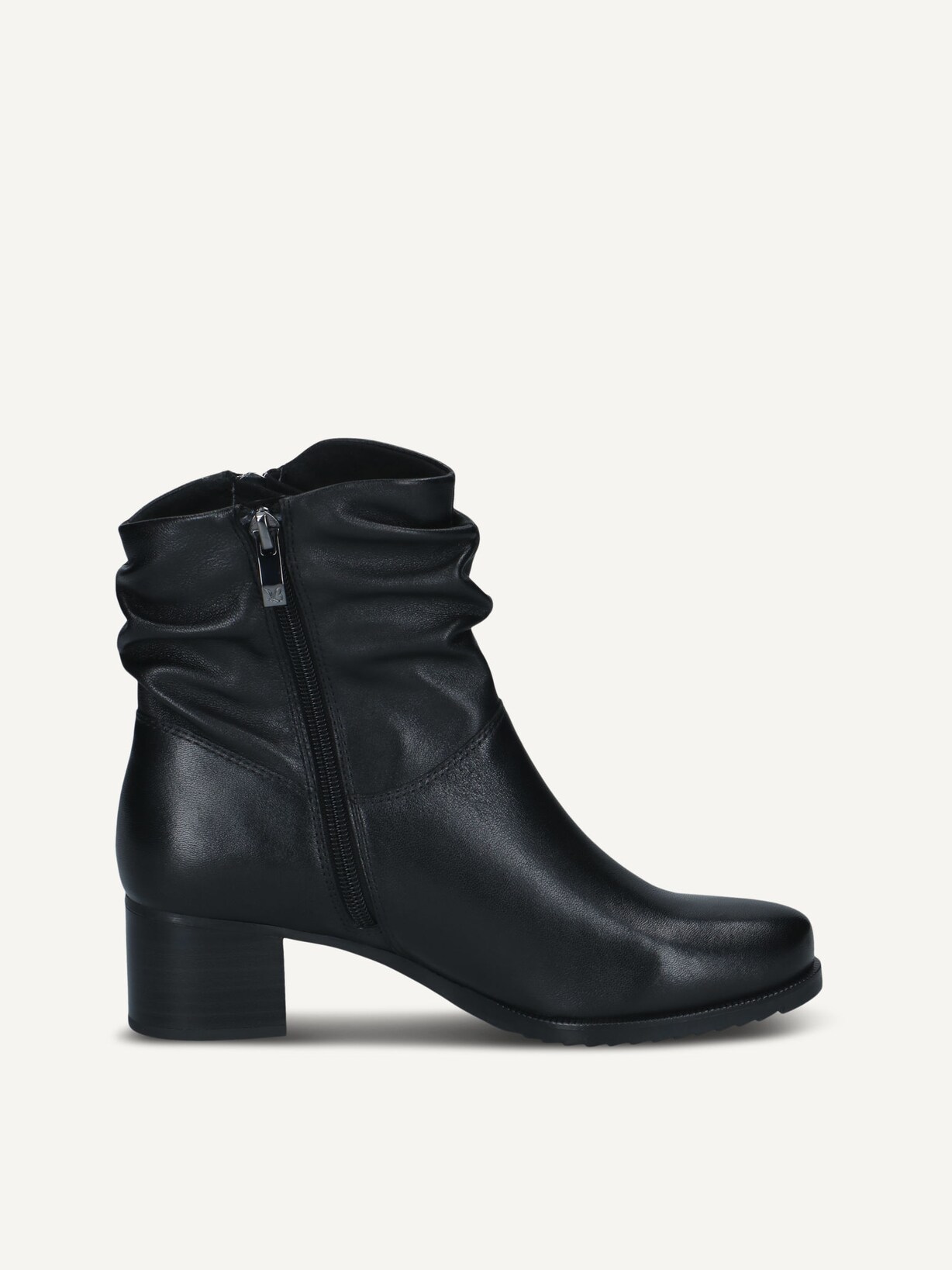 Caprice, Bottine en cuir - noir BLACK NAPPA, image 3 sur 5