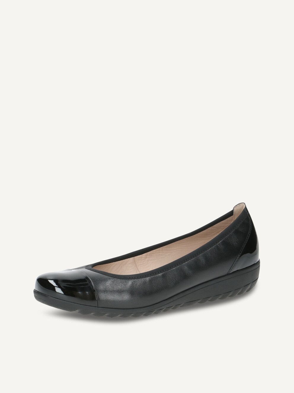 Caprice, Lederballerina - schwarz BLACK NAPPA CO, Bild 2 von 5