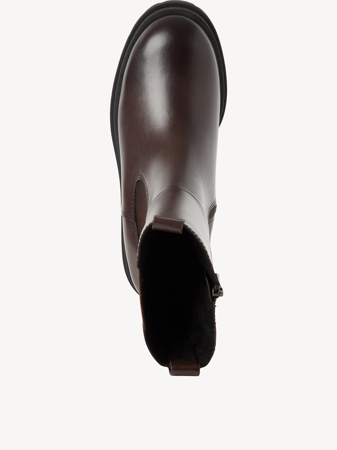 Marco Tozzi, Chelsea boot - brown warm lining, MOCCA, Image 3 of 6