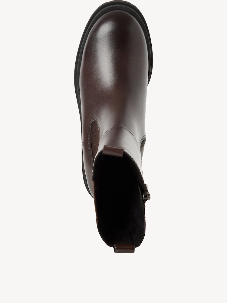 Marco Tozzi, Chelsea boot - brown warm lining, MOCCA, Image 3 of 6