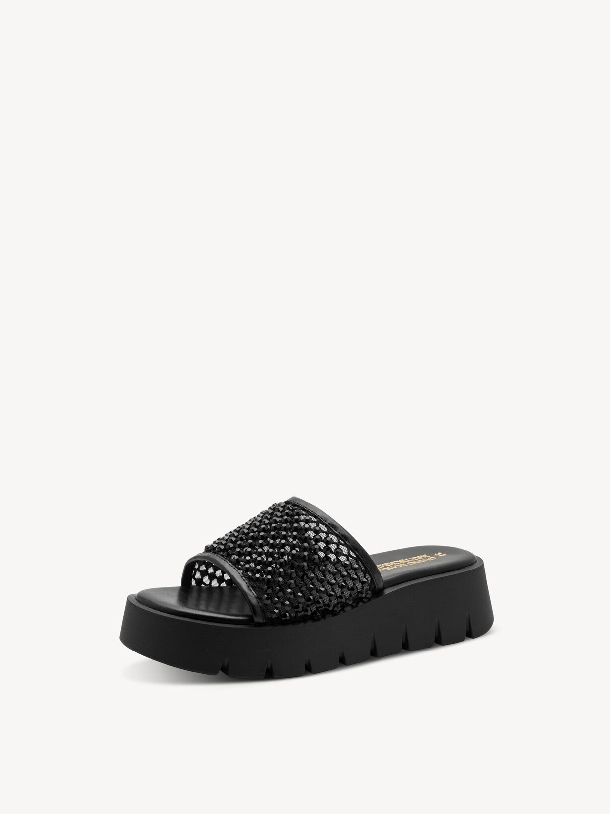 Marco Tozzi, Pantolette - sort BLACK, billede 1 af 6