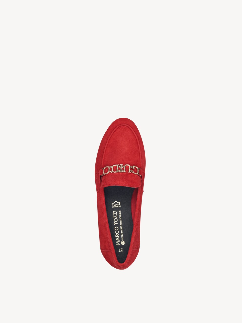 Marco Tozzi, Lederslipper - rot RED, Bild 5 von 6