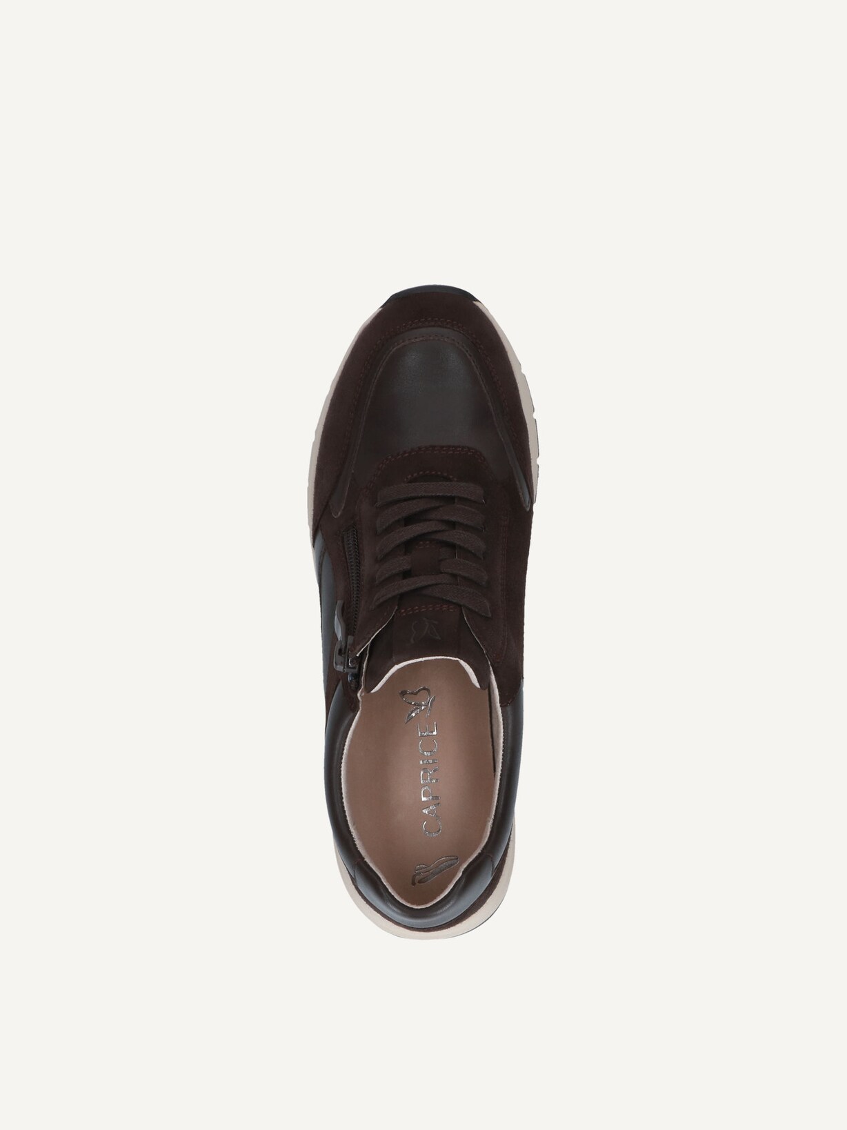 Caprice, Sneaker - marrone DK BROWN COMB, immagine 4 di 5