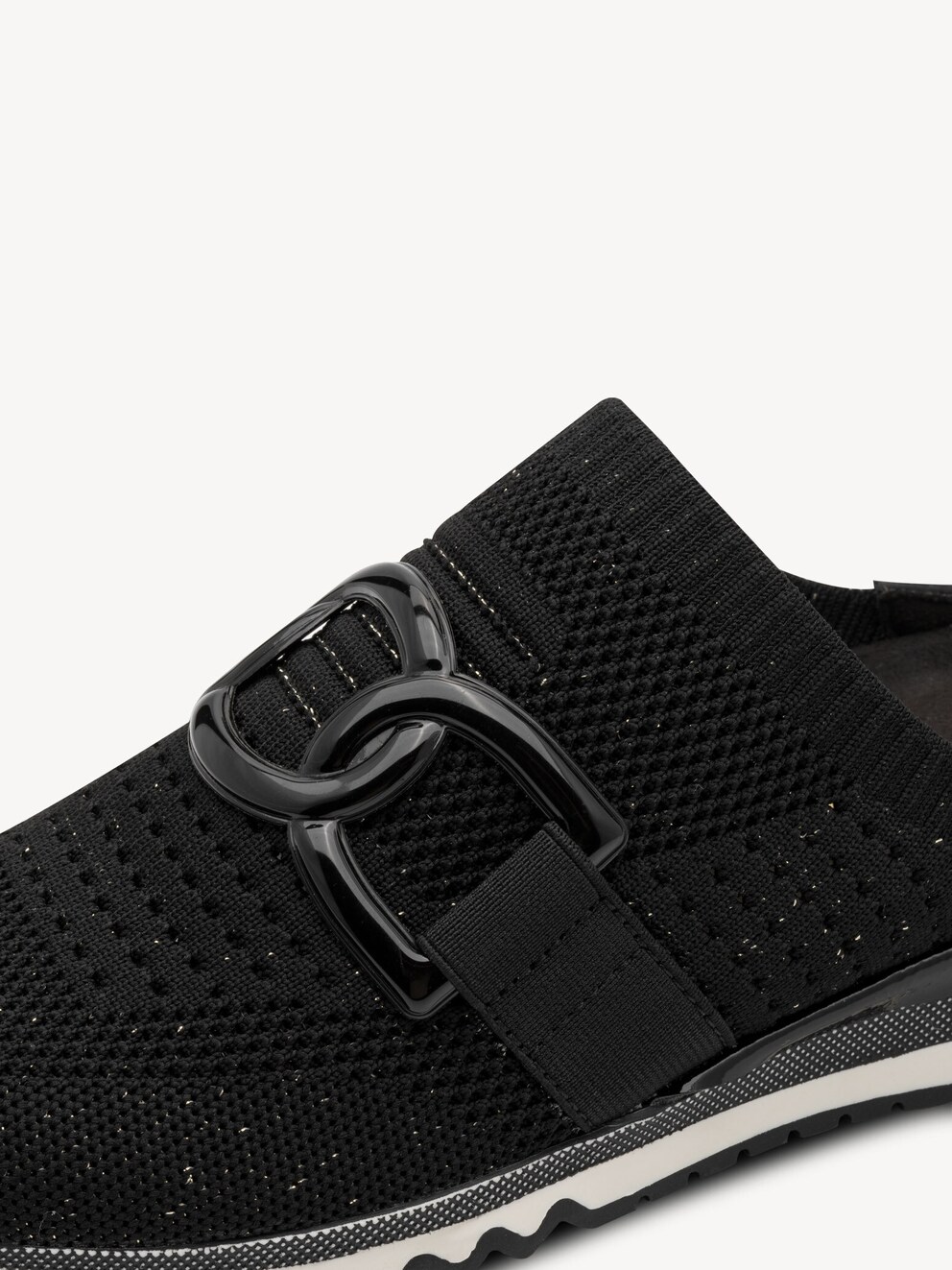 Marco Tozzi, Pantolette - sort BLACK COMB, billede 4 af 6
