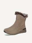 Selected, Caprice, Bootie - brown warm lining TAUPE SUEDE