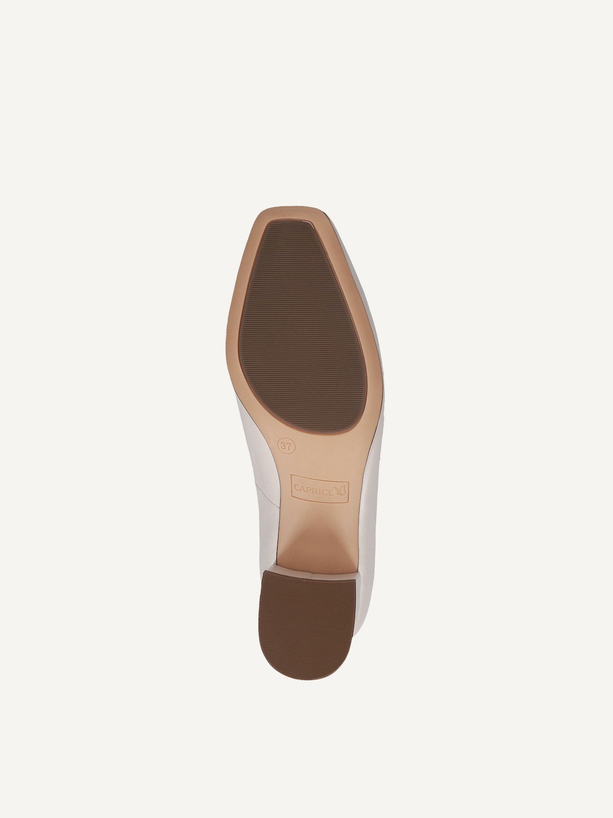 Caprice, Escarpin en cuir - beige CREAM PERLATO, image 6 sur 6