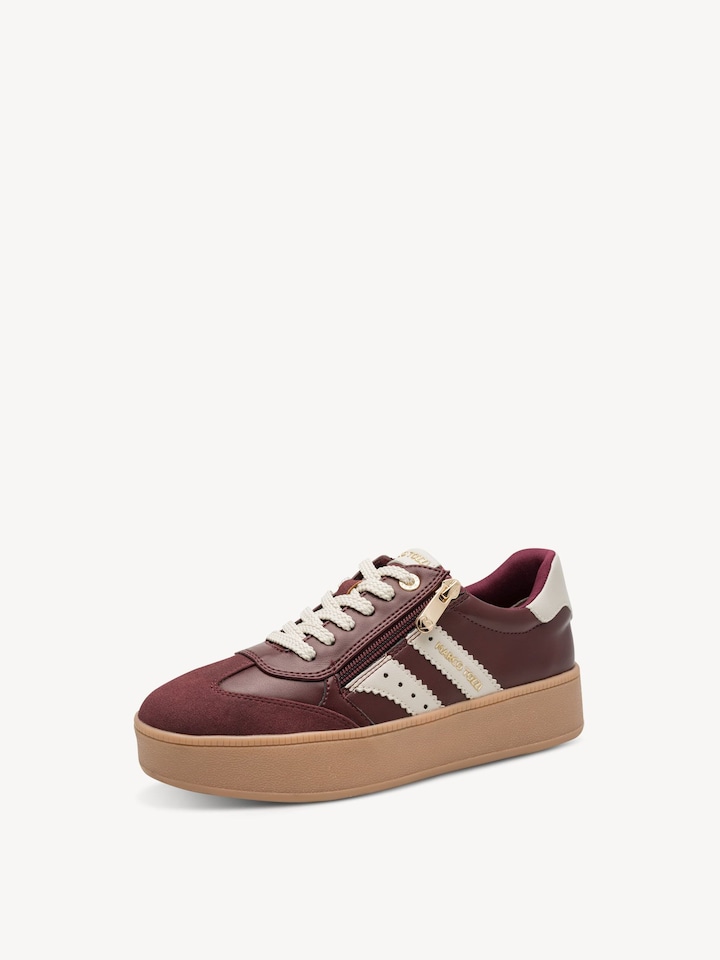 Marco Tozzi, Sneaker - rot BORDEAUX COMB