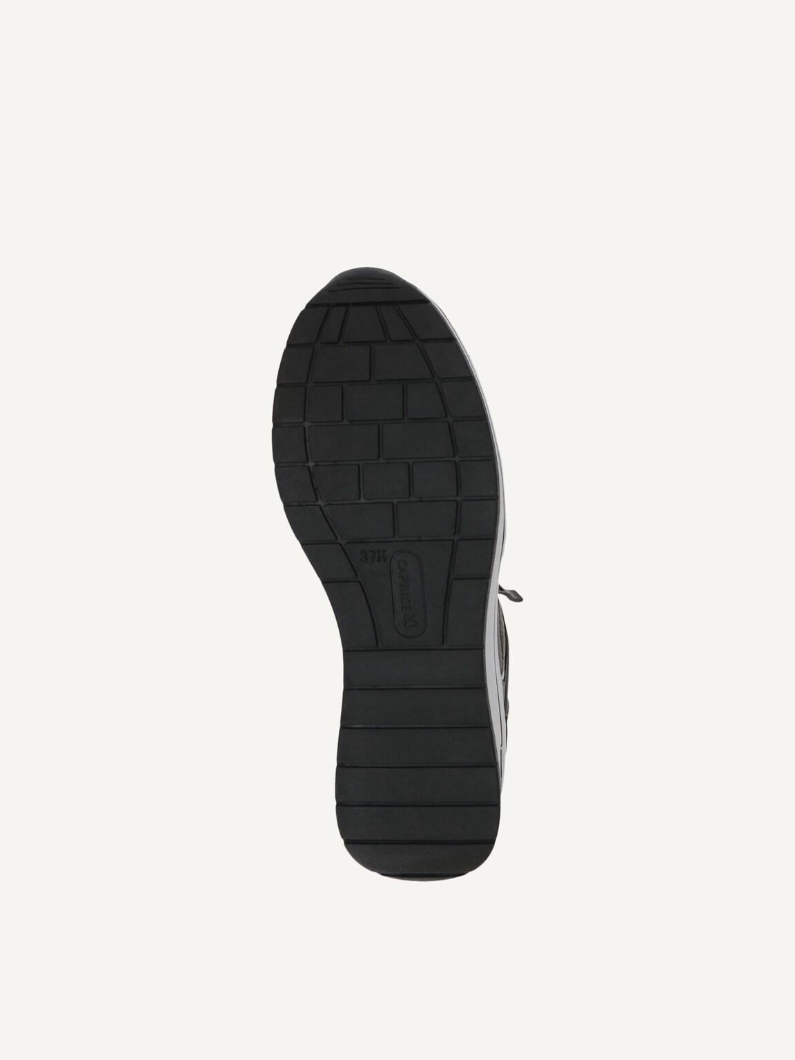 Caprice, Leather Sneaker - black BLACK/WHITE, image 4 of 5