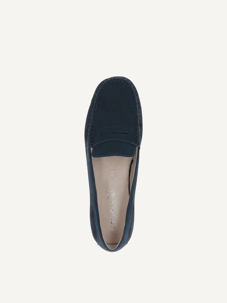 Caprice, Mocassin en cuir - bleu OCEAN SUEDE, image 4 sur 5