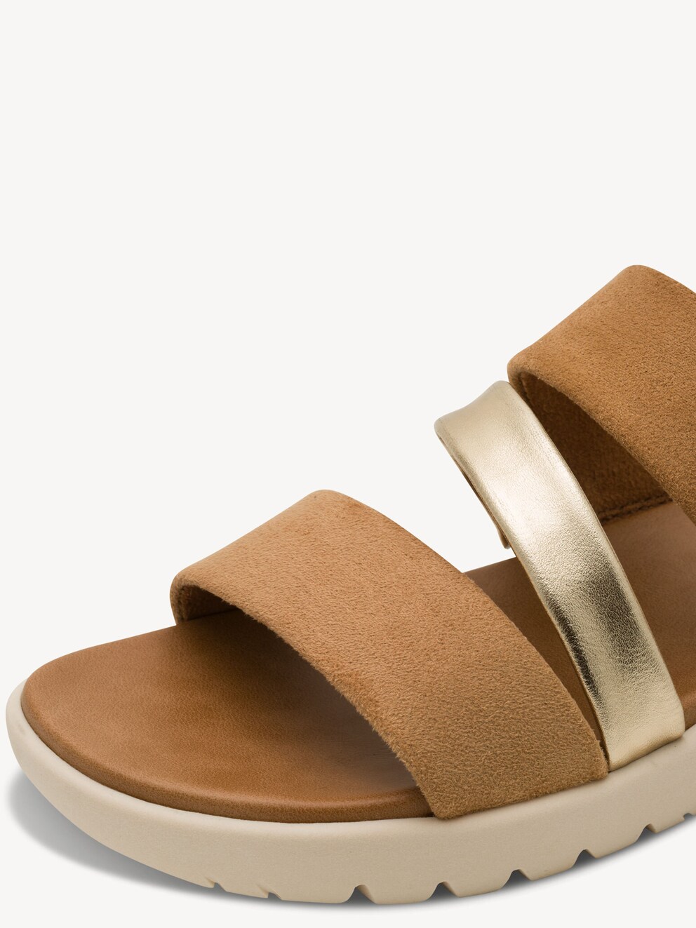 Marco Tozzi, Ciabatte - beige ALMOND COMB, immagine 4 di 6