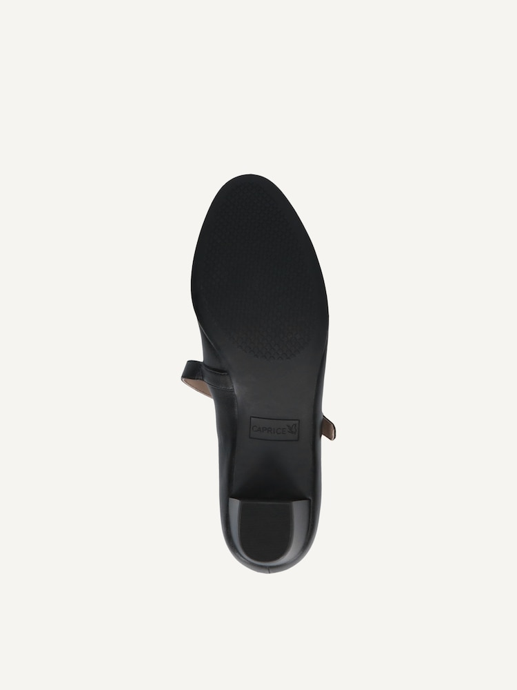 Caprice, Escarpin en cuir - noir BLACK NAPPA, image 5 sur 5