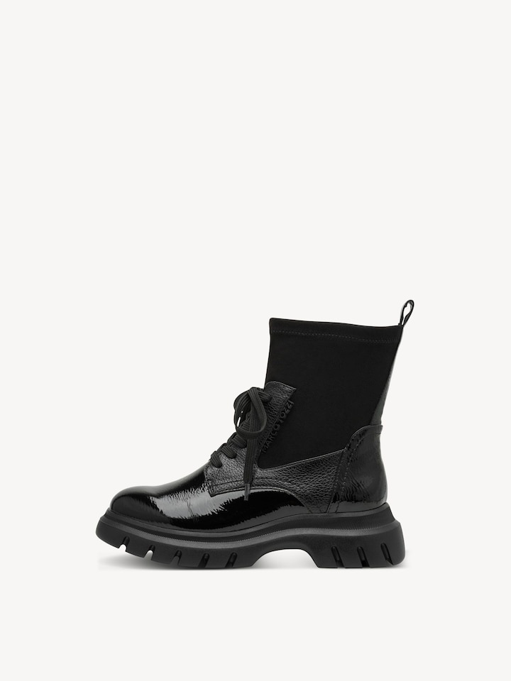 Marco Tozzi, Bootie - black BLACK PAT.COMB