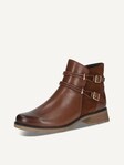 Selected, Caprice, Leather Bootie - brown COGNAC COMB