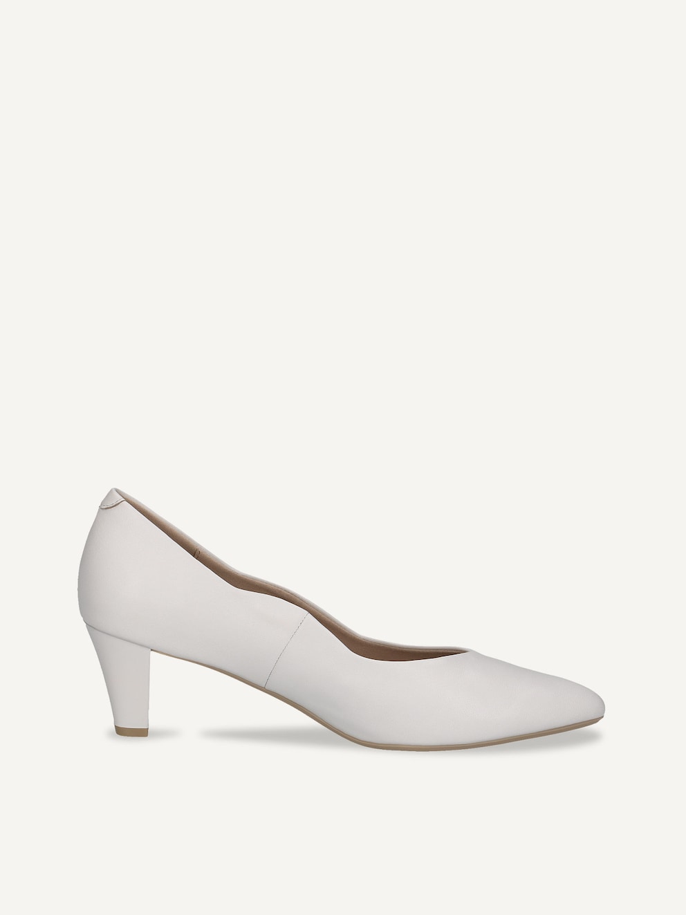 Caprice, Escarpin en cuir - blanc WHITE NAPPA, image 6 sur 10